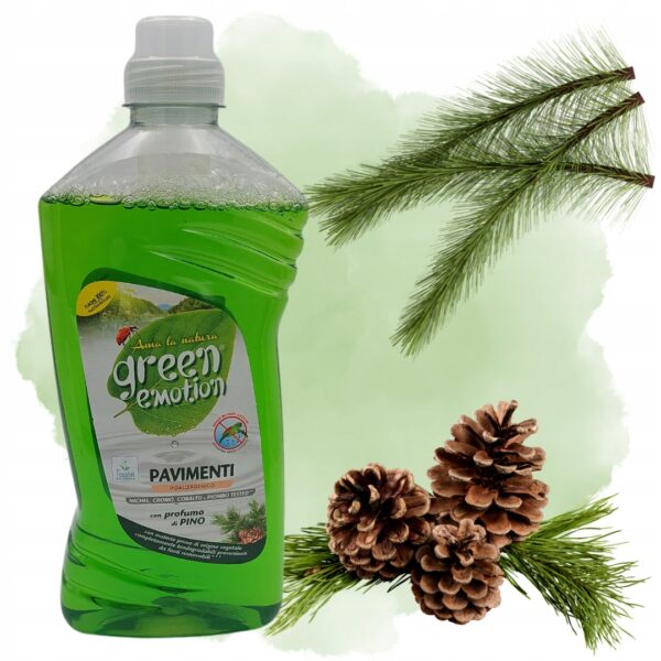 Ekologiczny płyn do mycia podług Green Emotion mycie podłóg 1000l Sosna
