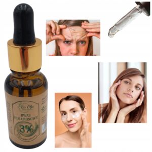 BioOlja Kwas HIALURONOWY 3% Serum 30ml TRÓJAKTYWNY Głębokie Nawilżanie skór