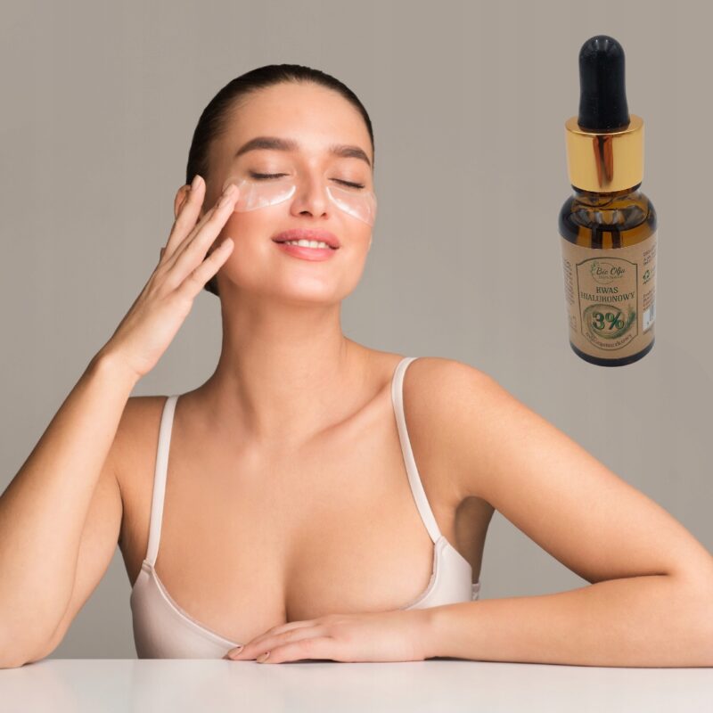 BioOlja Kwas HIALURONOWY 3% Serum 30ml TRÓJAKTYWNY Głębokie Nawilżanie skór - obrazek 2