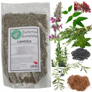 Mieszanka ziołowa Zielarnia Suwalska Candida Stop 200g zioła do zaparzania