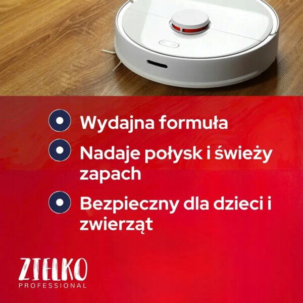 ZIELKO Płyn myjący do robotów mopujących Bez smug i zacieków nawet 100 myć - obrazek 6