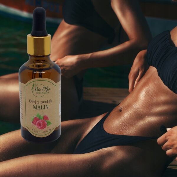 2x BioOlja 100% Naturalny olejek z pestek malin do opalania z filtrem SPV - obrazek 6