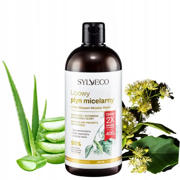 SYLVECO Lipowy płyn micelarny dla cery wrażliwej i podrażnionej, 400ml