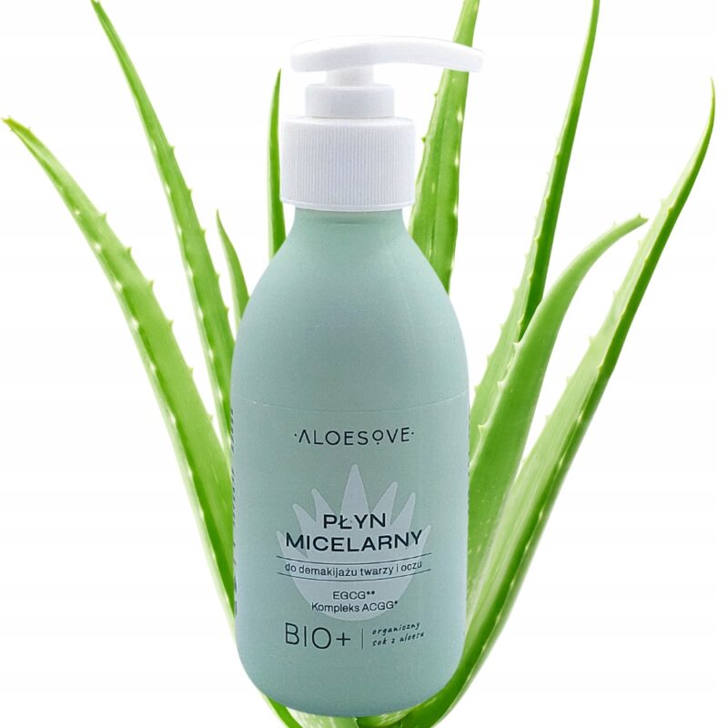 ALOESOVE Płyn micelarny z Kompleksem ACGG, Łagodzenie i Oczyszczanie 190ml