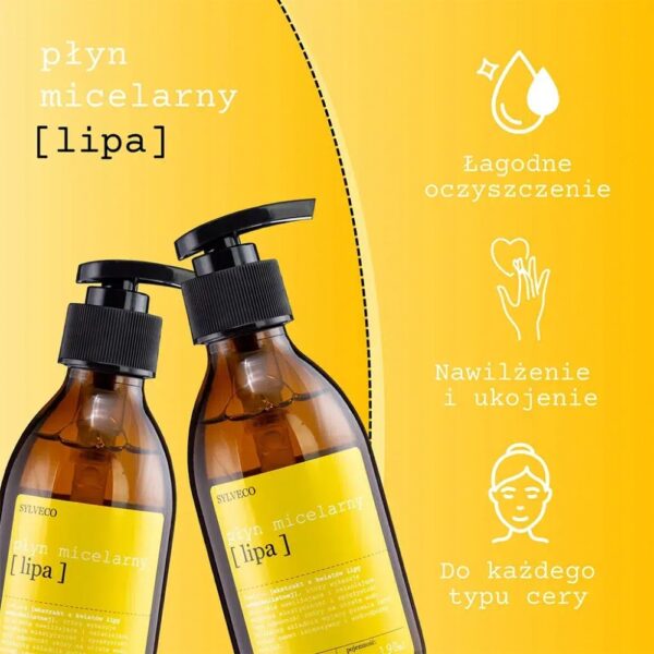 SYLVECO Płyn Micelarny [lipa], Oczyszczanie i Nawilżenie Skóry 190 ml - obrazek 6