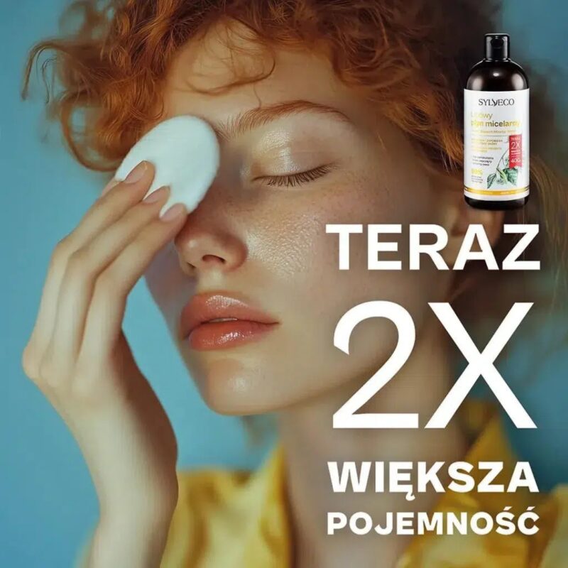 SYLVECO Lipowy płyn micelarny dla cery wrażliwej i podrażnionej, 400ml - obrazek 2