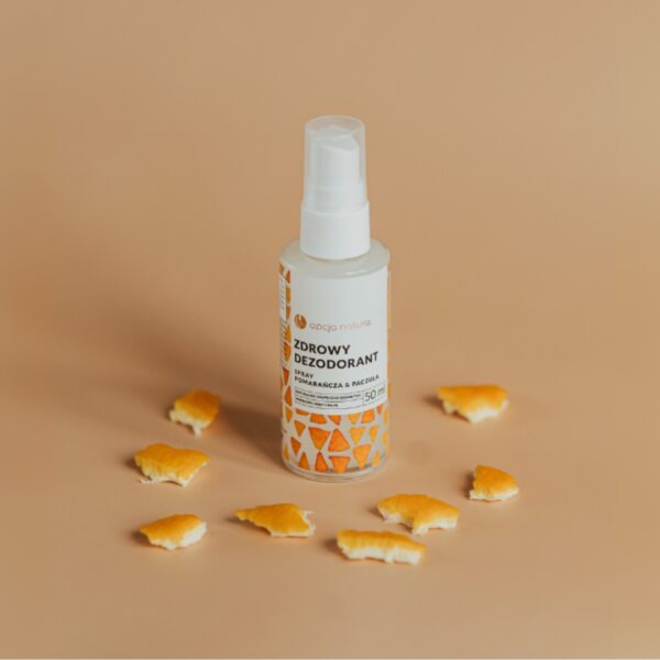 Dezodorant w SPRAYU Pomarańcza & Paczula - Opcja Natura, naturalny z sodą - obrazek 3