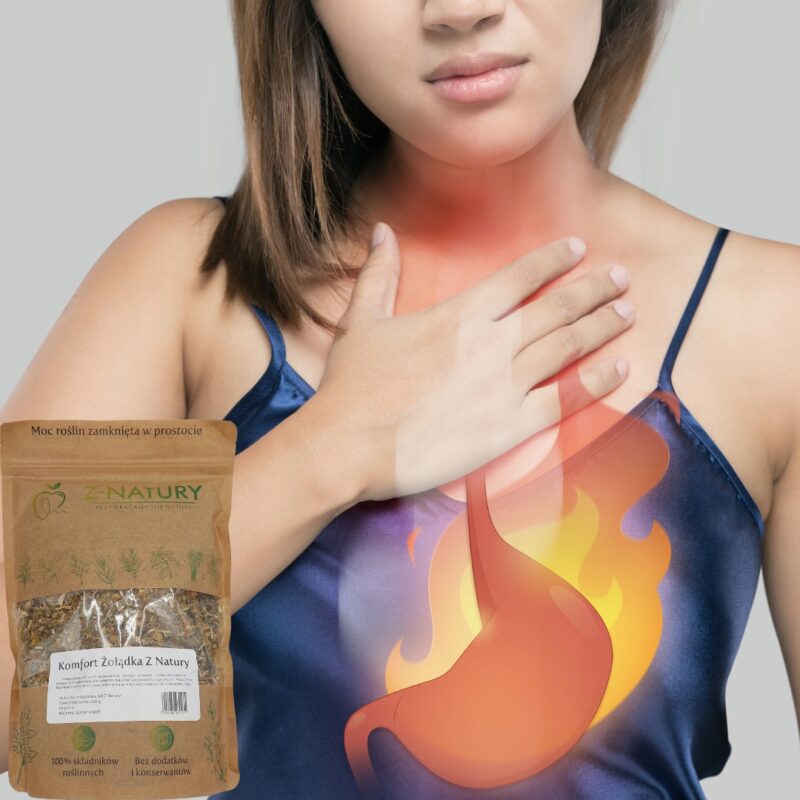 Zioła Krwawnik i Nagietek - Komfort Żołądka, mieszanka ziół Z-Natury 250g - obrazek 5
