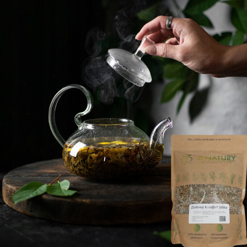 Zioła Prawoślaz i Tymianek - Ziołowy Komfort Jelita, mieszanka ziół Z-Natury 500g - obrazek 4