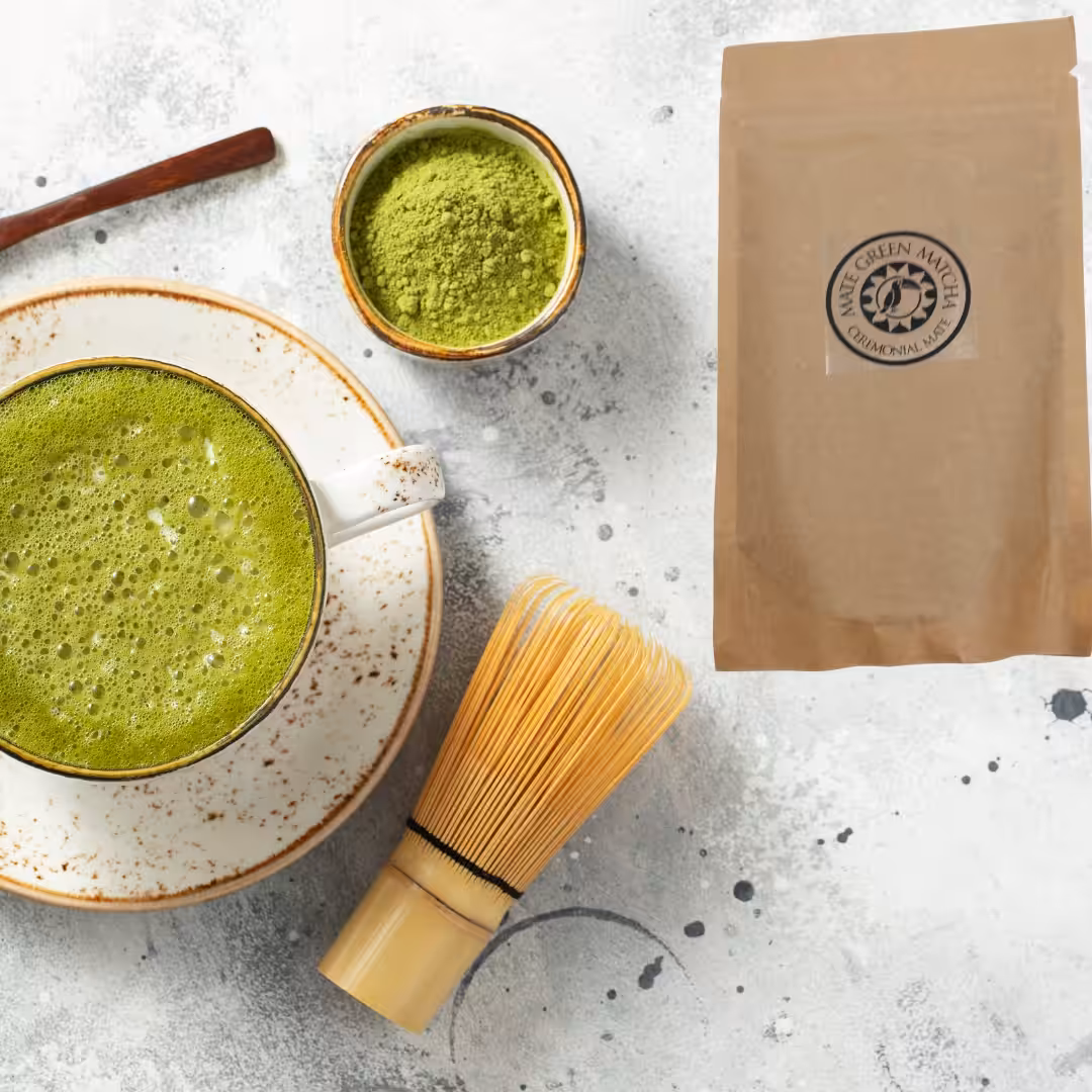 Yerba Mate Green Matcha Ceremonial 100g Energia natury w najczystszej formi - obrazek 4
