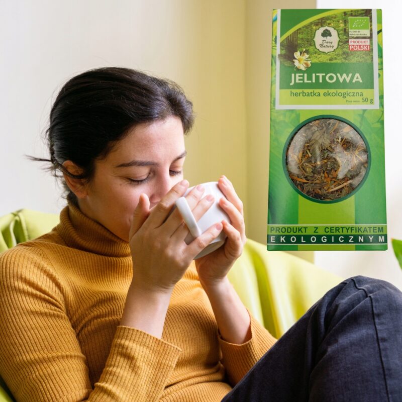 Dary Natury Herbatka Jelitowa 50g EKO wsparcie jelit i sprawnego trawienia - obrazek 4