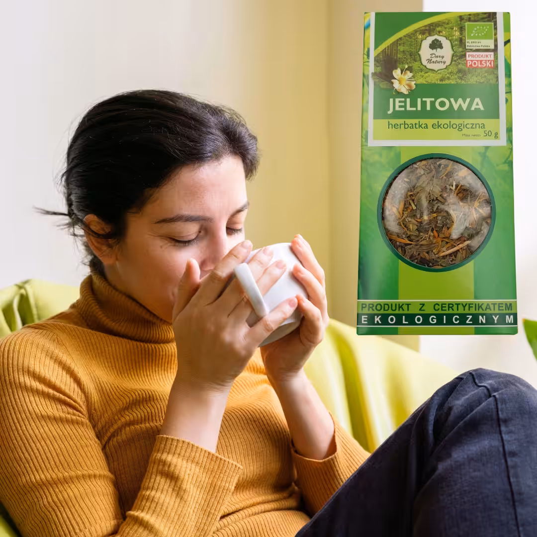 Dary Natury Herbatka Jelitowa 50g EKO wsparcie jelit i sprawnego trawienia - obrazek 4