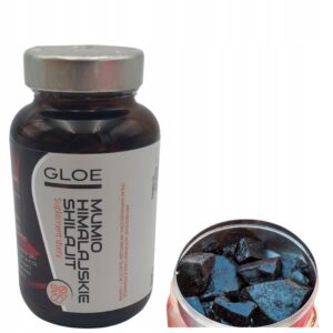 Mumio Himalajskie 400mg SHILAJIT 90 kaps Gloe Czysty Skład odporność stawy