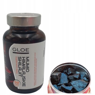 Mumio Himalajskie 400mg SHILAJIT 90 kaps Gloe Czysty Skład odporność stawy