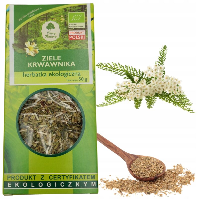Dary Natury Ziele Krwawnika EKO 50g - ekologiczna herbatka ziołowa