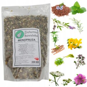 Mieszanka ziołowa ziół Menopauza 250 g zioła Zielarnia Suwalska autorska