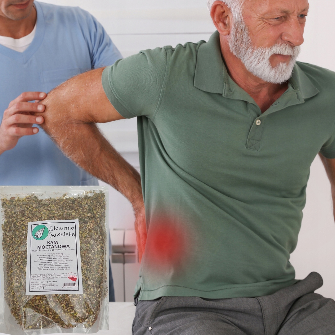 Mieszanka ziołowa Kam moczanowa Klimuszki Zielarnia Suwalska zioła 450 g - obrazek 4