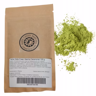Yerba Mate Green Matcha Ceremonial 100g Energia natury w najczystszej formi