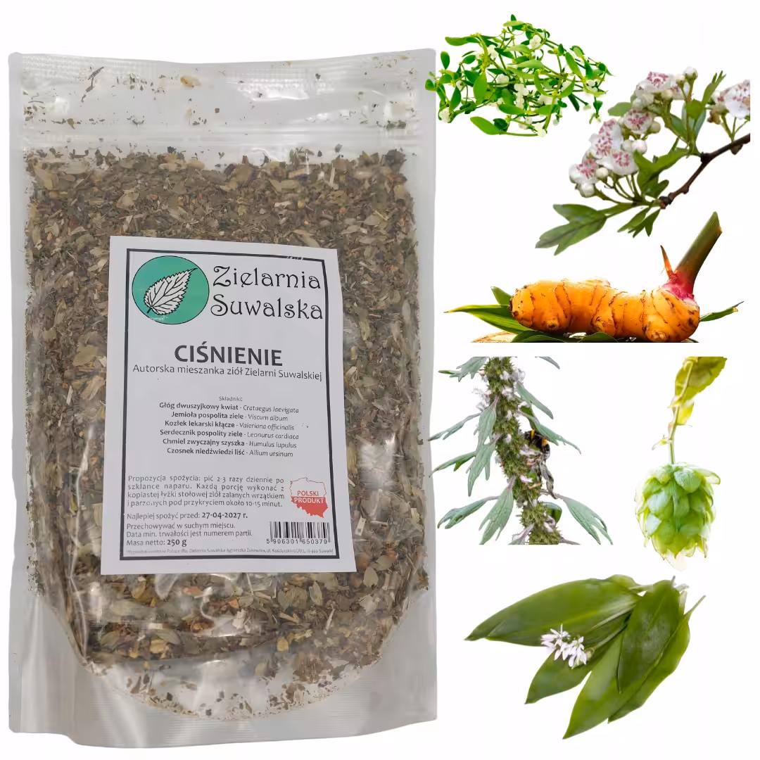 Zielarnia Suwalska - Mieszanka Ziołowa „Ciśnienie" 250g