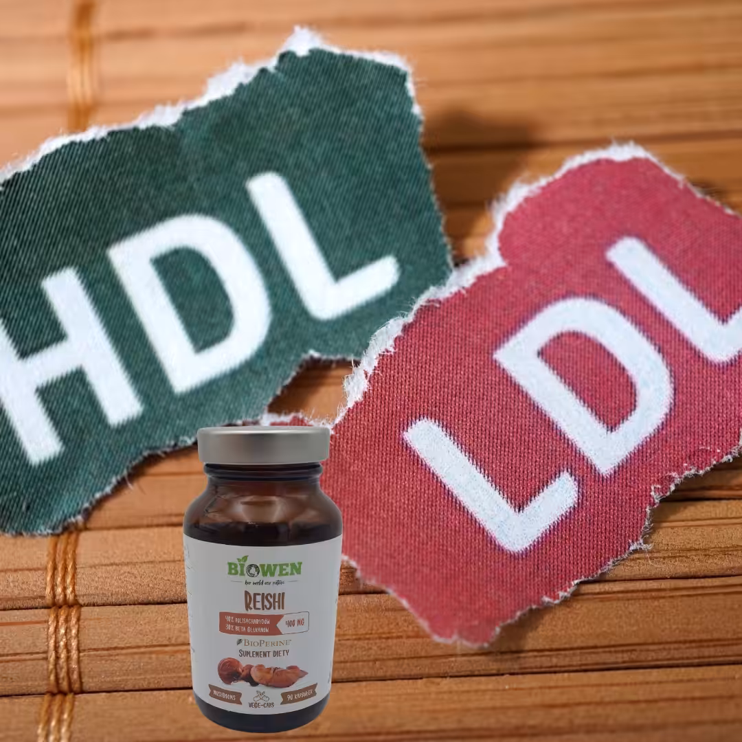 Biowen Reishi 400 mg 90 kaps - odporność, serce, energia, beta-glukany - obrazek 3
