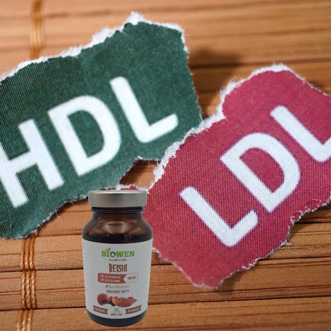 Biowen Reishi 400 mg 90 kaps - odporność, serce, energia, beta-glukany - obrazek 3