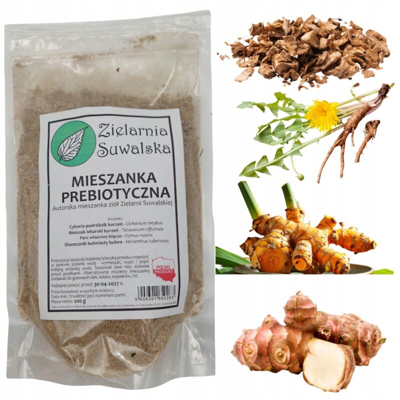 Mieszanka Prebiotyczna 200g | Na jelita i mikroflorę | Błonnik, inulina