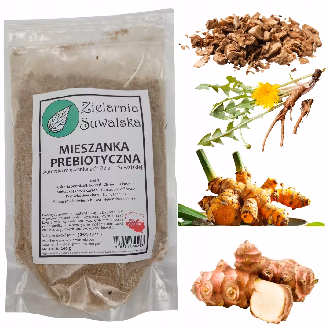 Mieszanka Prebiotyczna 200g | Na jelita i mikroflorę | Błonnik, inulina