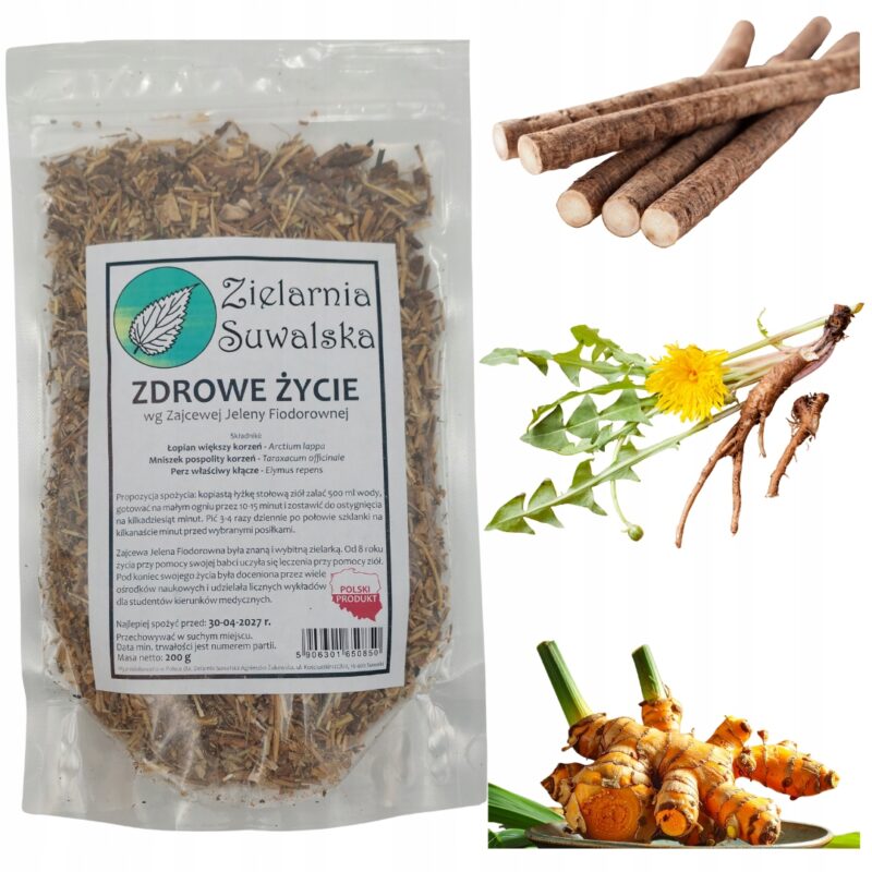 Zdrowe Życie wg Jeleny Fiodorownej 200g | Korzenie Oczyszczanie i Witalność