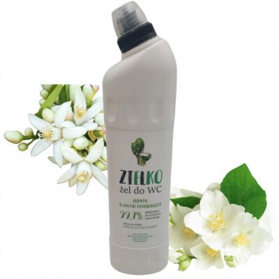 ZIELKO Żel do WC 750ml jaśmin & kwiat pomarańczy - Naturalny i Ekologiczny