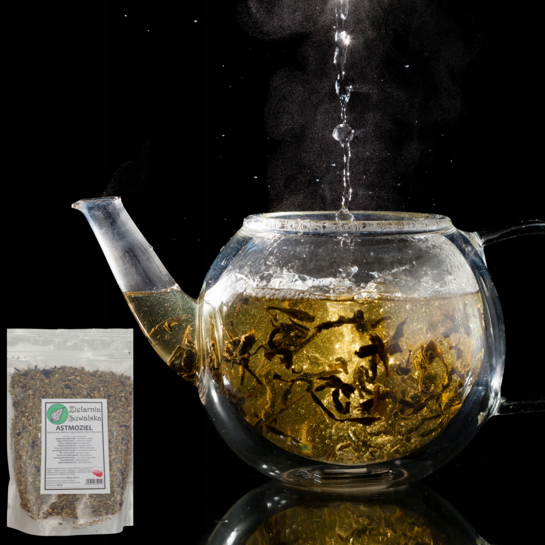 Mieszanka ziołowa Astmoziel wg Klimuszki Zielarnia Suwalska zioła 500 g - obrazek 4