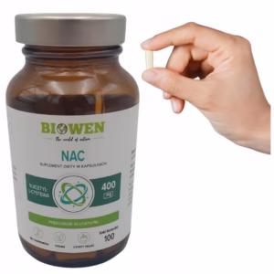 Biowen NAC 400 mg 100 kaps – wsparcie wątroby, odporność, detoks