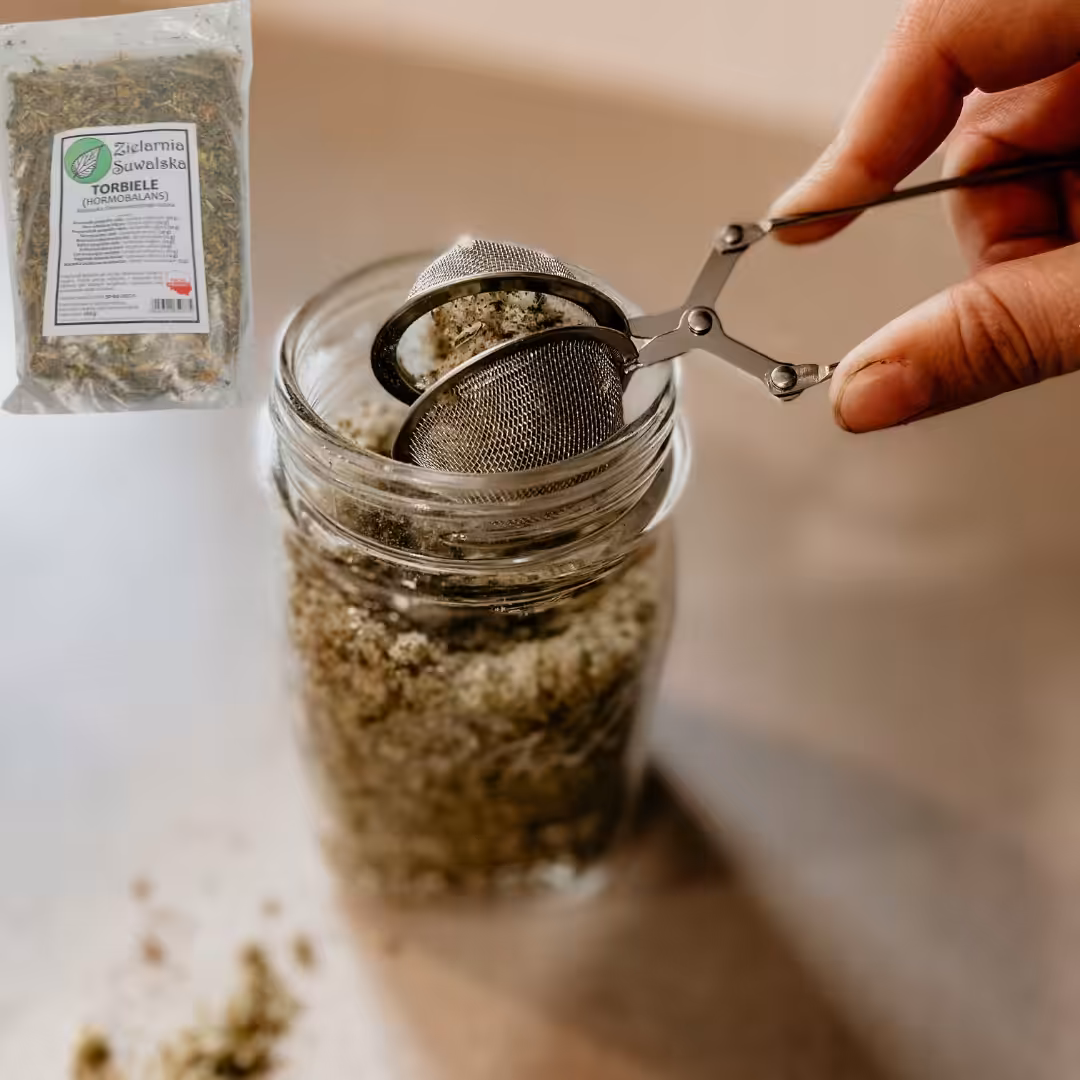 Zielarnia Suwalska Mieszanka Ziołowa Torbiele Hormobalans 260g - obrazek 4