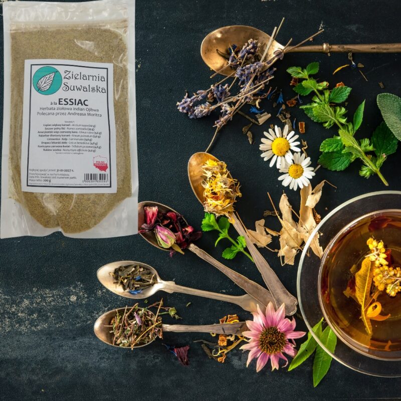 Zielarnia Suwalska - Herbata a'la Essiac Indian Ojibwa 200g | 8 ziół - obrazek 4
