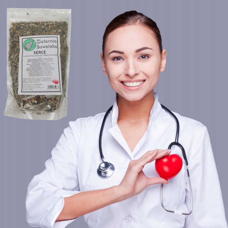 Zielarnia Suwalska - Mieszanka Ziołowa Serce 250g | głóg, melisa, miłorząb - obrazek 5