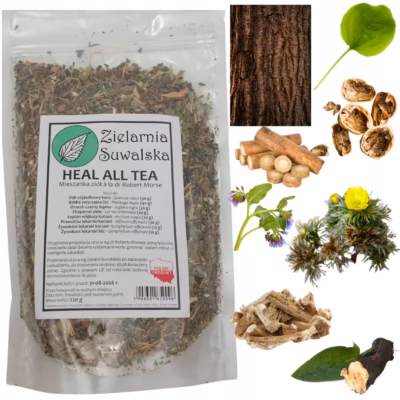 Zielarnia Suwalska Heal All Tea 220g zioła do płukania jamy ustnej