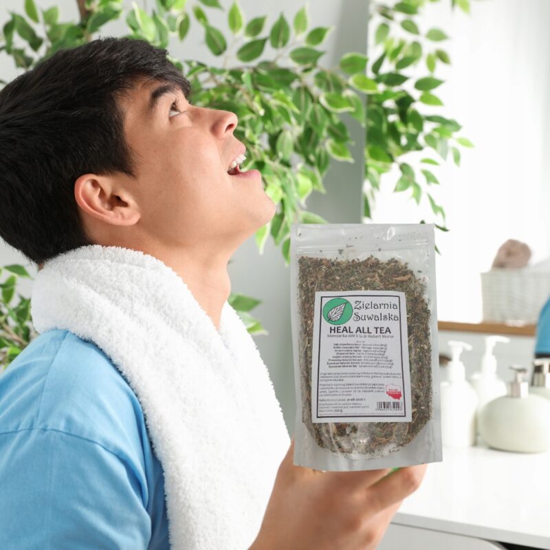 Zielarnia Suwalska Heal All Tea 220g zioła do płukania jamy ustnej - obrazek 4
