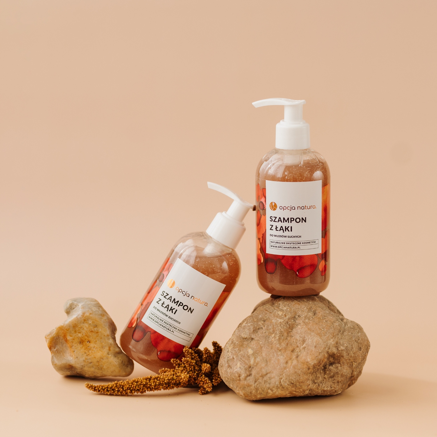 Opcja natura Szampon z Łąki do włosów suchych delikatny, nawilżający natura - obrazek 5