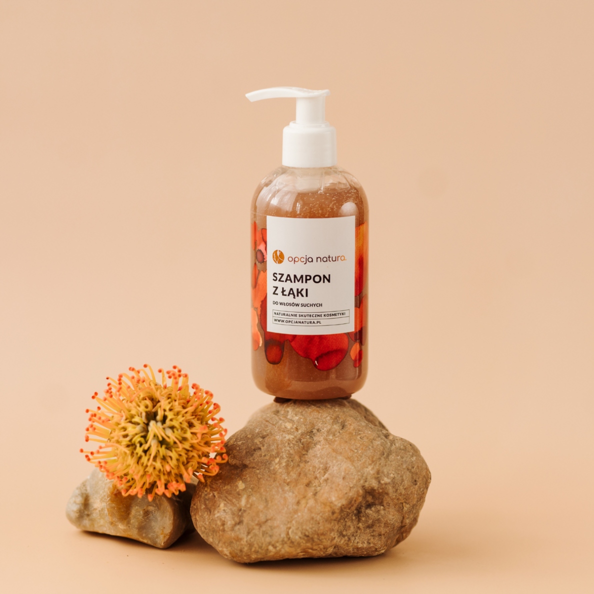 Opcja natura Szampon z Łąki do włosów suchych delikatny, nawilżający natura - obrazek 3