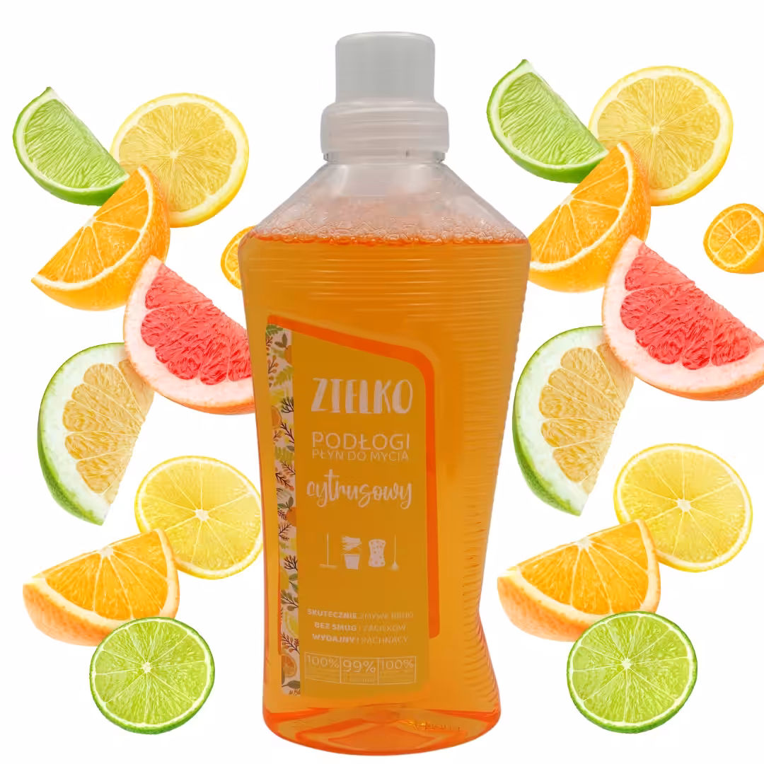 ZIELKO Płyn do mycia podłóg Cytrusowy 1L naturalny, świeży, eko