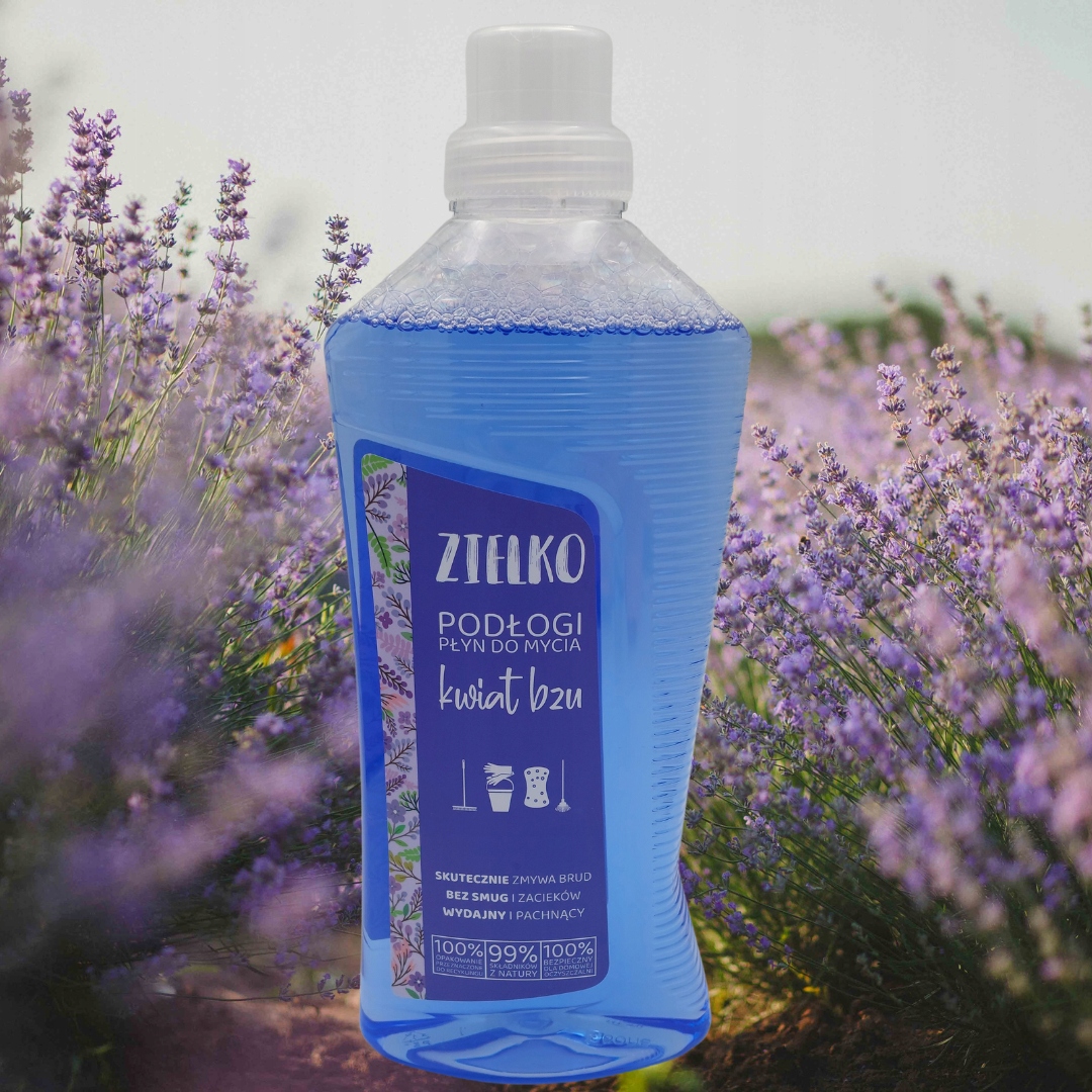 ZIELKO Płyn do mycia podłóg Kwiat Bzu 1L naturalny, bez smug, eko - obrazek 2
