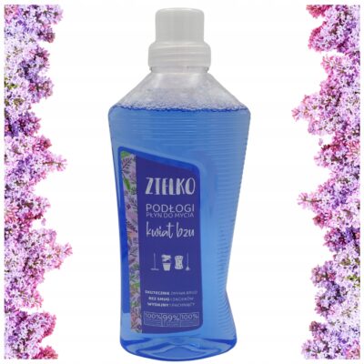 ZIELKO Płyn do mycia podłóg Kwiat Bzu 1L naturalny, bez smug, eko