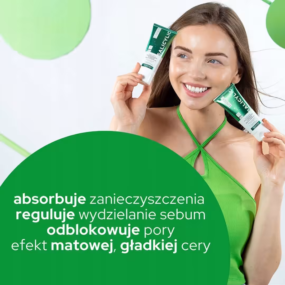 VIANEK HERO Maseczka oczyszczająca z kwasem salicylowym 2% 75 ml - obrazek 2
