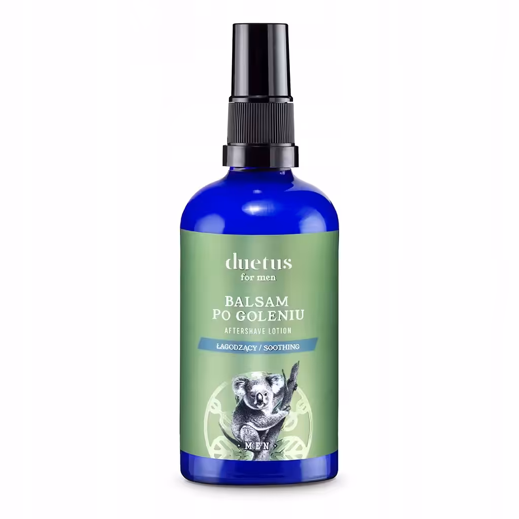 DUETUS FOR MEN Balsam po goleniu łagodzący Ulga, nawilżenie i świeżość - obrazek 6