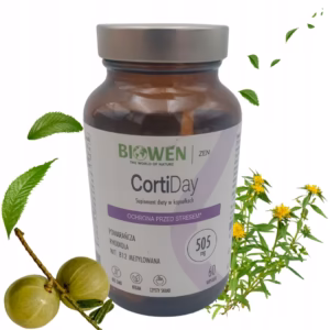 Biowen CortiDay Naturalne Wsparcie w stresie i zmęczeniu 60 kapsułek