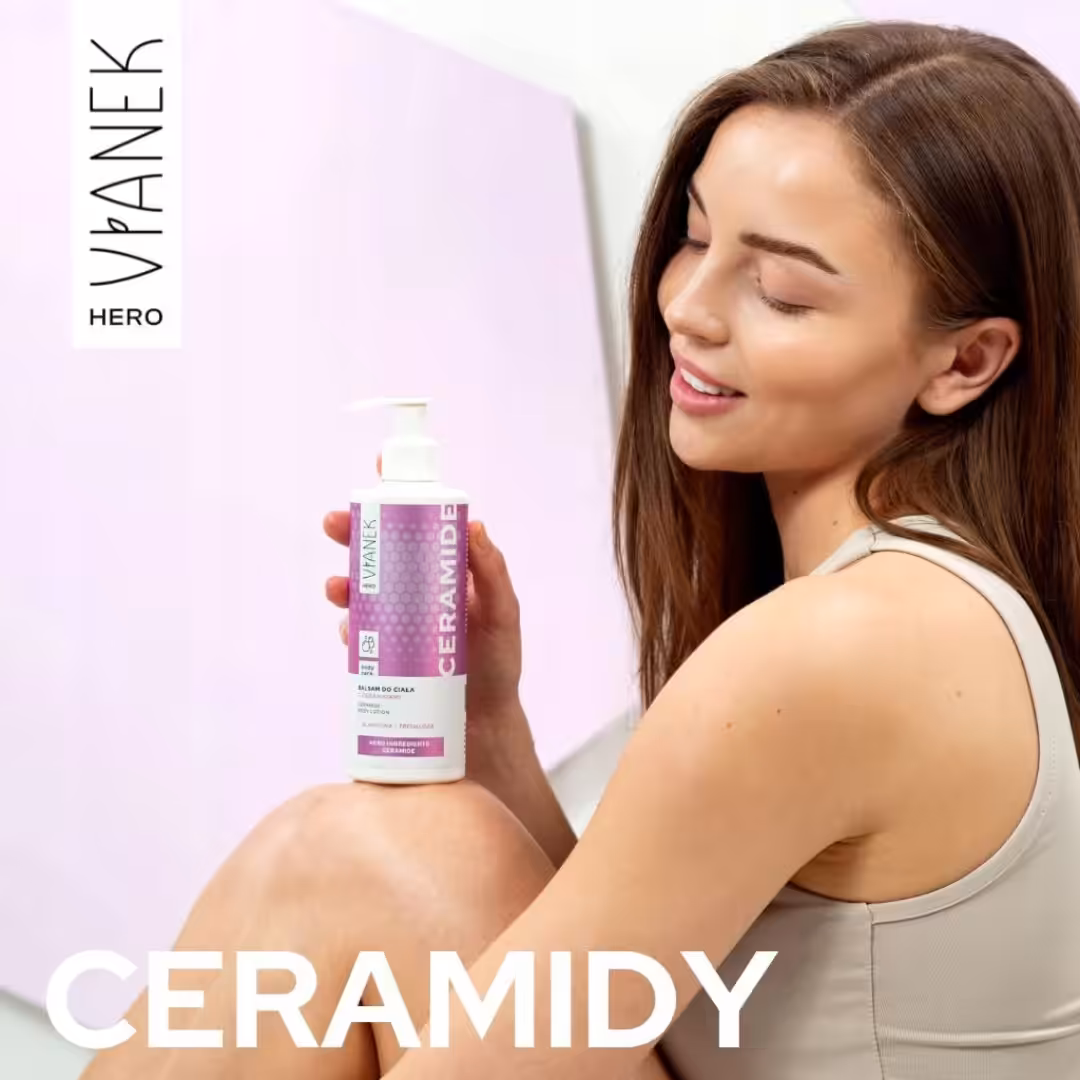 VIANEK HERO Balsam do ciała z ceramidami 300ml nawilżenie, odbudowa komfort - obrazek 4