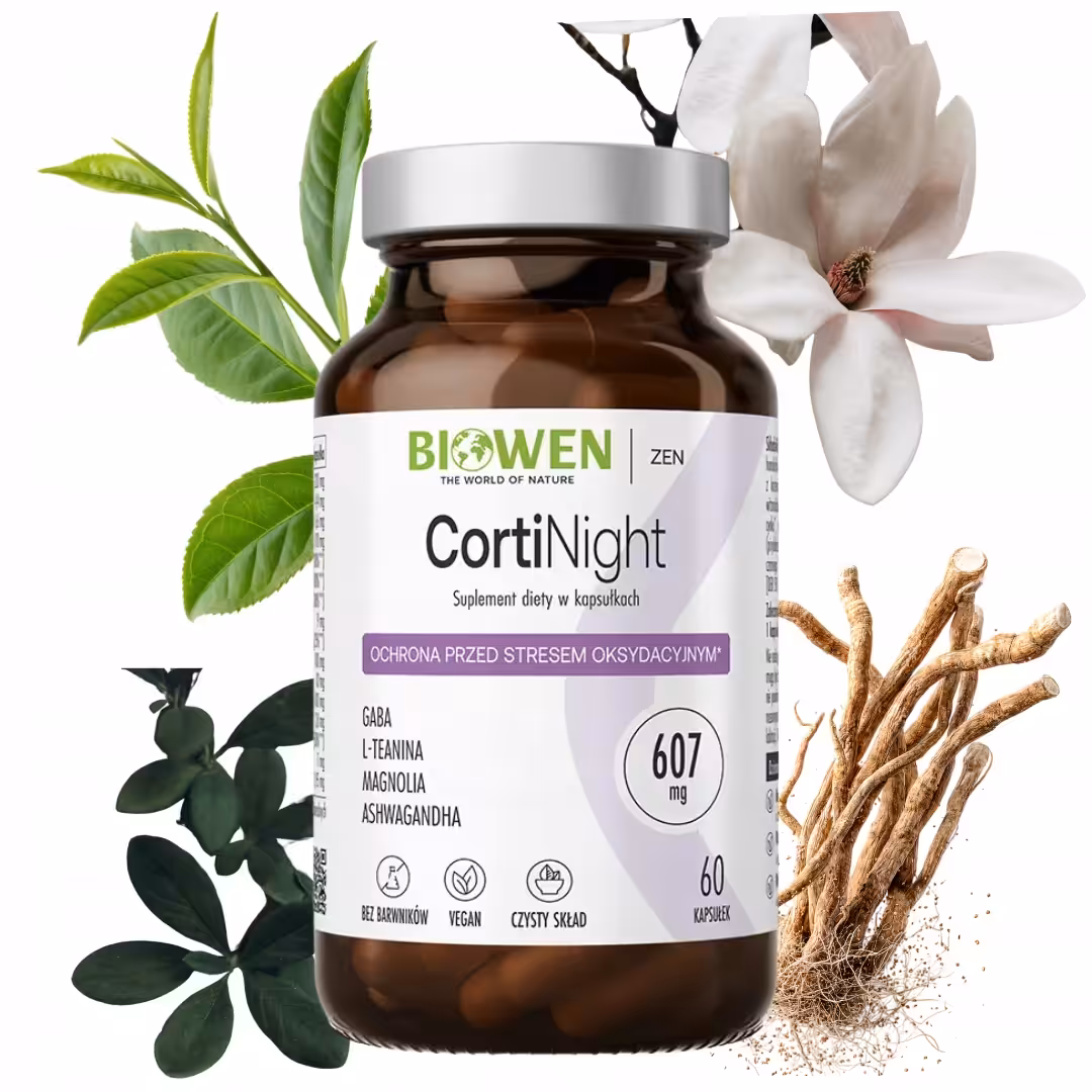 Biowen CortiNight 60 kap wieczorna równowaga w naturalnym rytmie