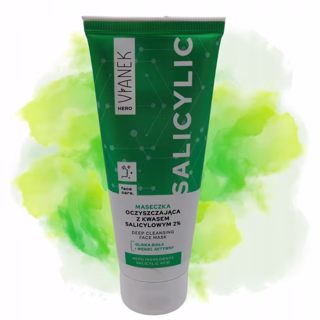 VIANEK HERO Maseczka oczyszczająca z kwasem salicylowym 2% 75 ml