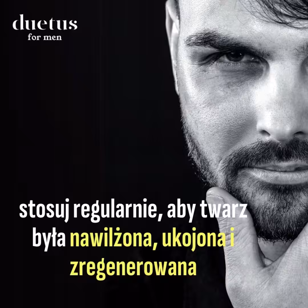 DUETUS FOR MEN Balsam po goleniu łagodzący Ulga, nawilżenie i świeżość - obrazek 7