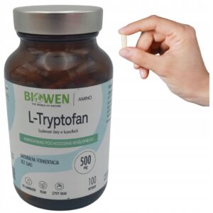 Biowen L-Tryptofan 500 mg – czysta forma – 100 kapsułek