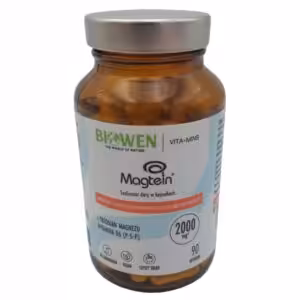 Biowen Magtein Treonian Magnezu + B6 P-5-P – 90 kapsułek